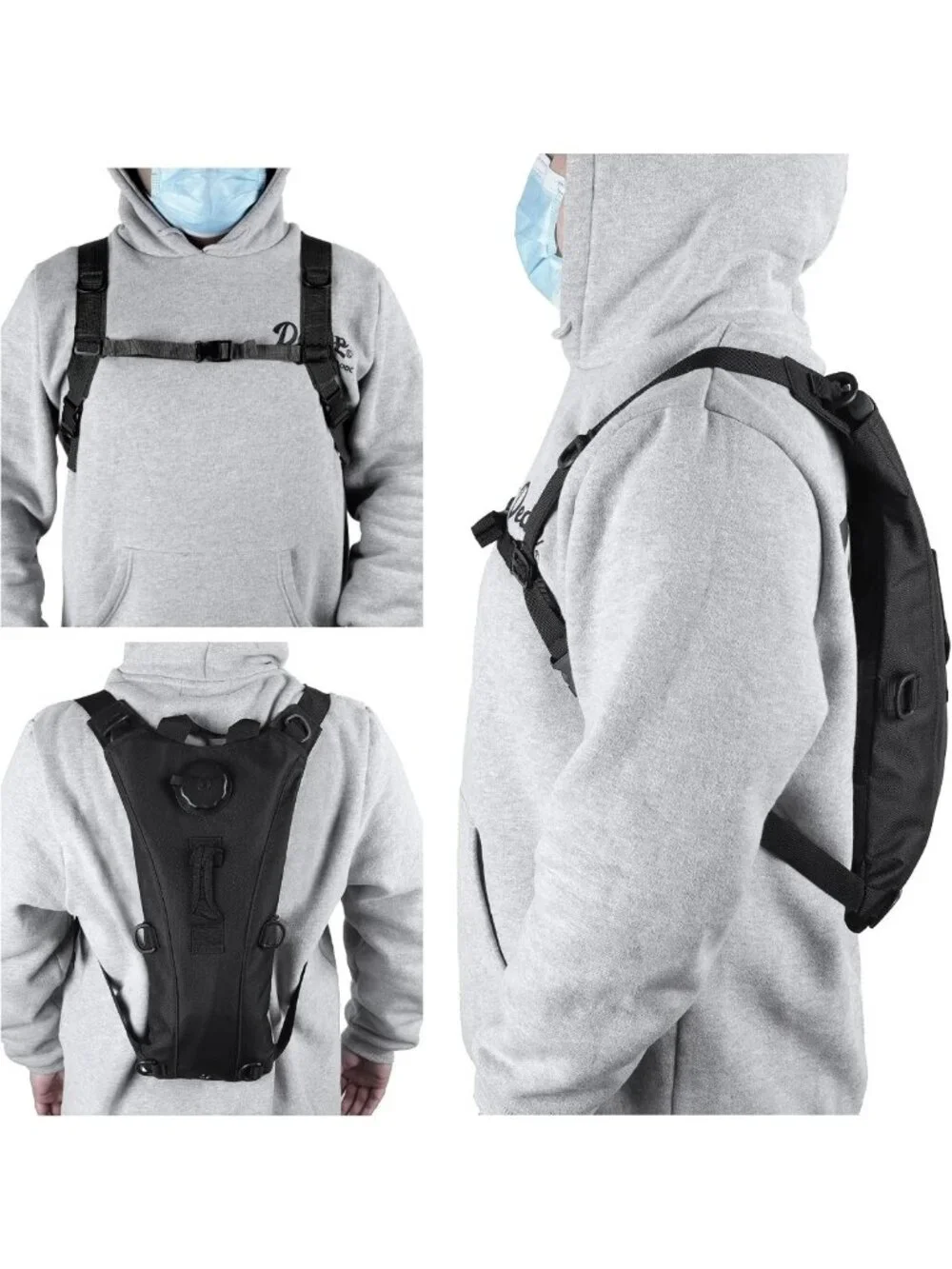 Tactical Hydration Backpack with 3L Water Bladder - Perfect for Outdoor